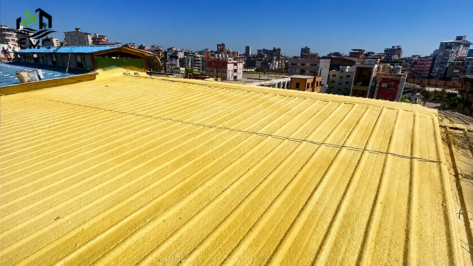 عزل وتأهيل الأسطح المعدنية بالبولي يوريثان فوم – مديرية التربية والتعليم بدمياط 19