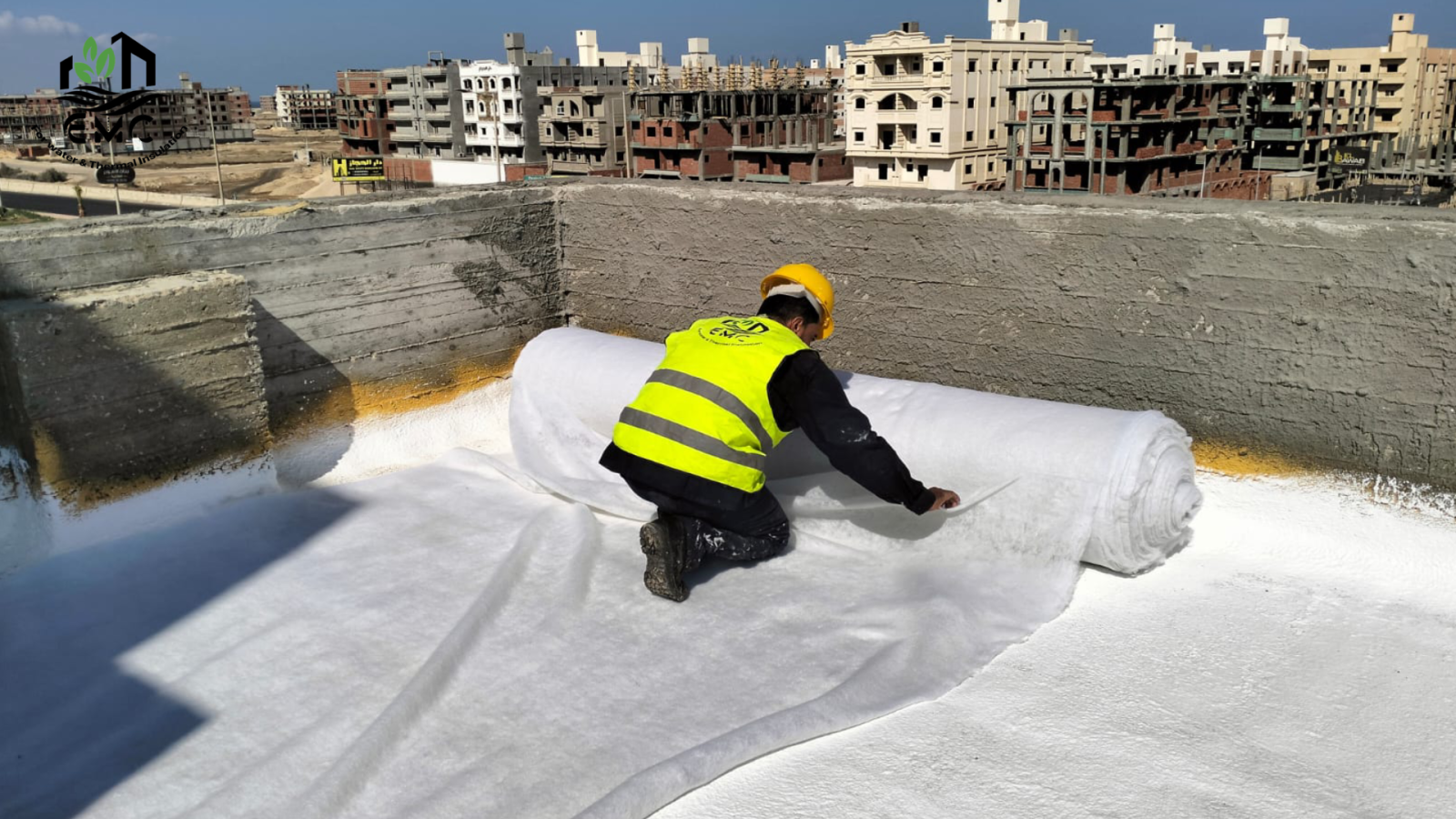 مشروع عزل أسطح فيلا سكنية – دمياط الجديدة 16