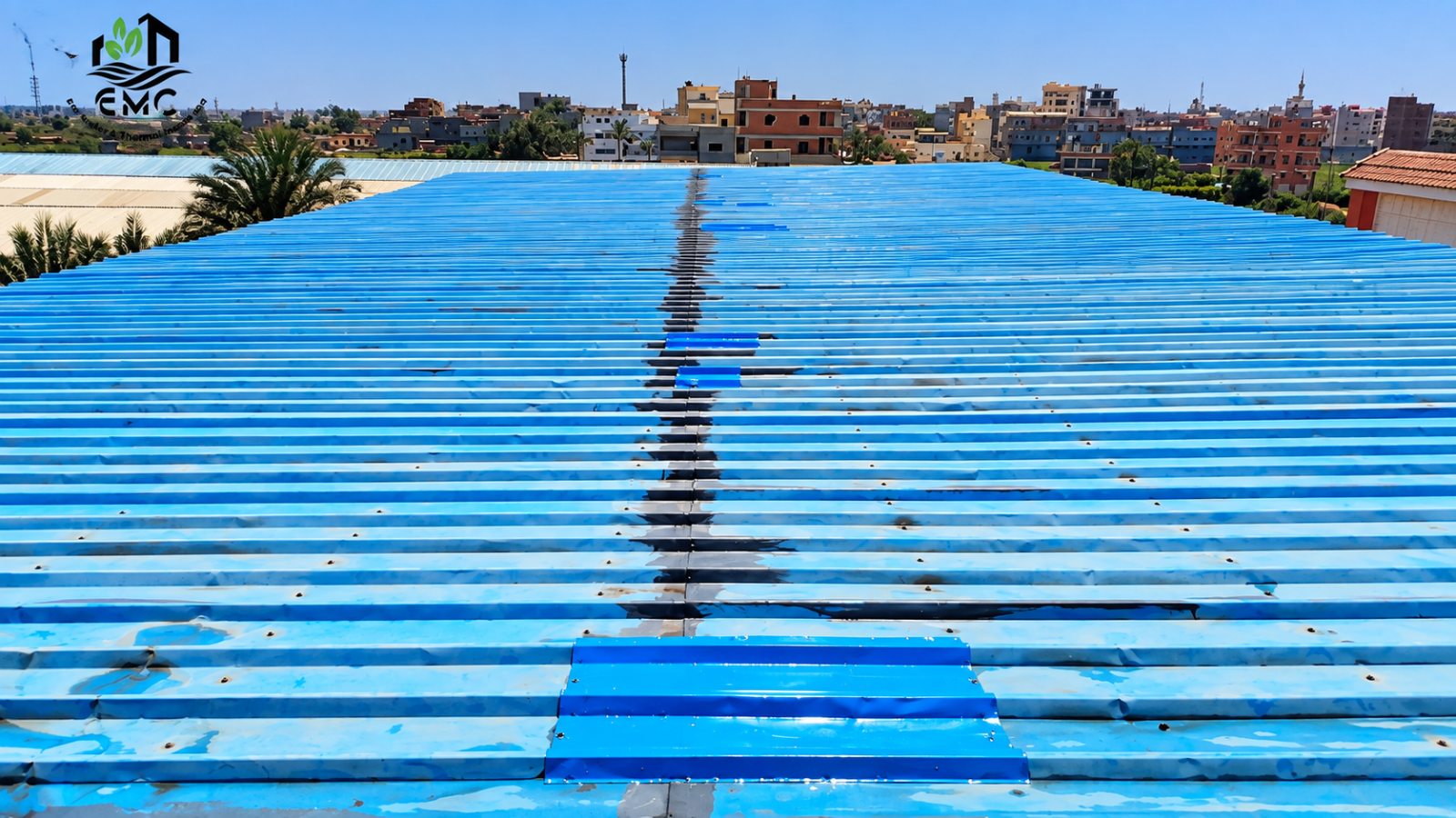 مشروع عزل الأسطح المعدنية – معهد الزرقا للحاسب الآلي 18