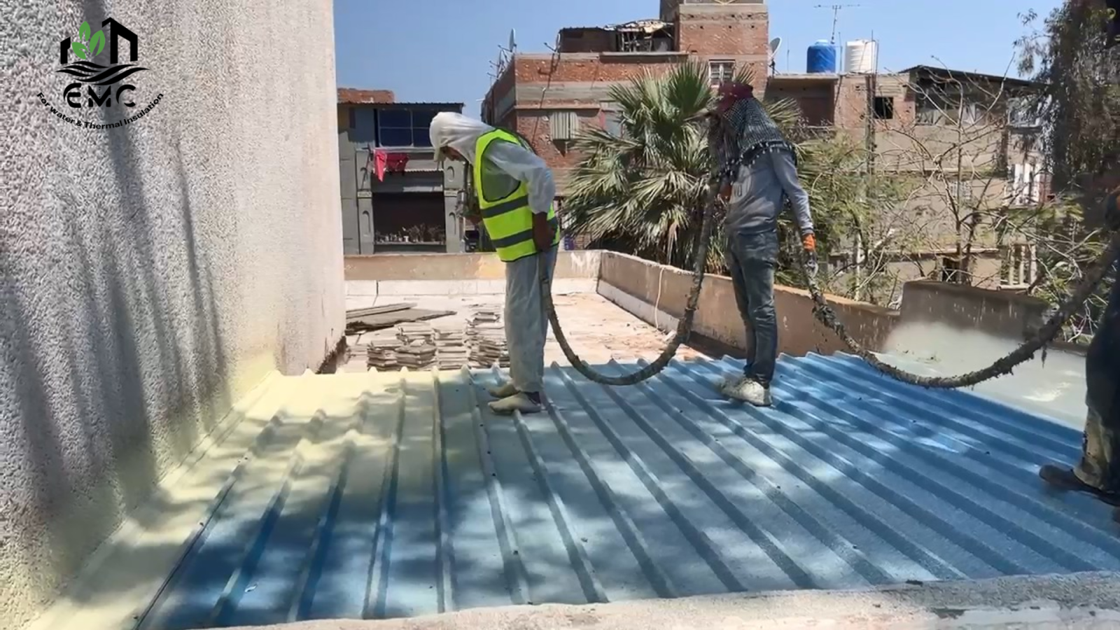 مشروع عزل الأسطح المعدنية – مدرسة الشهيد رضوان بالبصارطة 15
