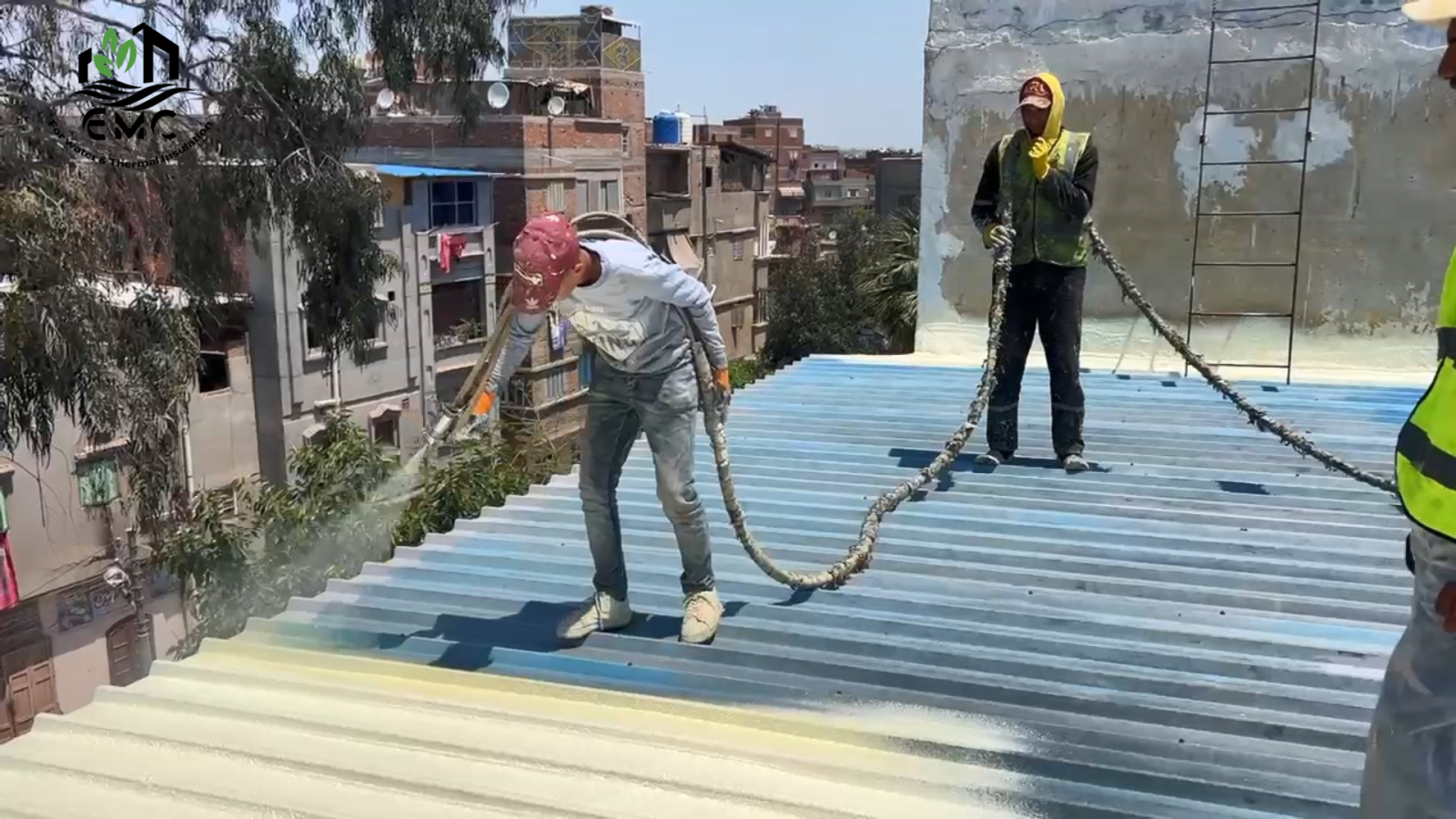 مشروع عزل الأسطح المعدنية – مدرسة الشهيد رضوان بالبصارطة 16